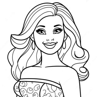 Barbie Movie Coloring Page 20591-16566