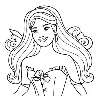 Barbie Movie Coloring Page 20591-16567