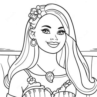 Barbie Movie Coloring Page 20591-16568