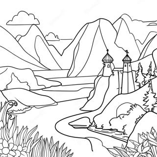 Countries Coloring Pages