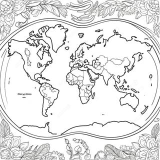 Countries Coloring Pages