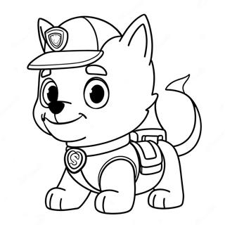 Rocky Paw Patrol Coloring Page 20661-16622