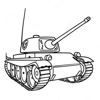 Ww2 Tank Coloring Page 20671-16627