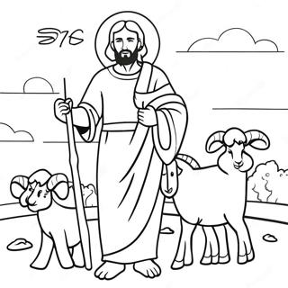 Good Shepherd Coloring Pages