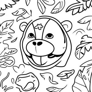 Bape Camouflage Pattern Coloring Page 20692-16647