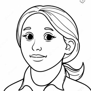 Face Coloring Page For Kids 2071-1702