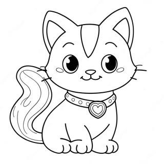 Super Kitty Coloring Page 20731-16673