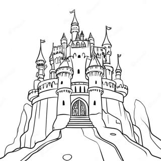 Giant S Castle Coloring Page 20742-16685