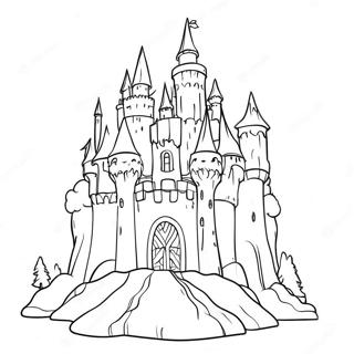 Giant S Castle Coloring Page 20742-16688