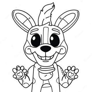 Nightmare Bonnie Coloring Pages