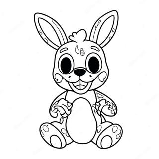 Nightmare Bonnie Coloring Page 20751-16695