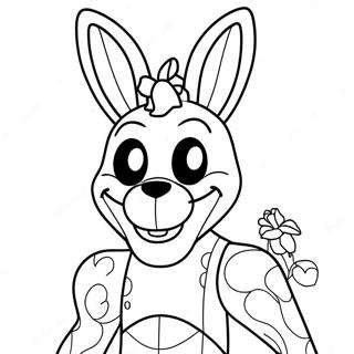 Nightmare Bonnie Coloring Page 20751-16696