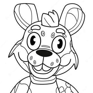 Creepy Nightmare Bonnie Coloring Page 20752-16710