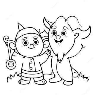 Vlad And Niki Fun Activities Coloring Page 20762-16701