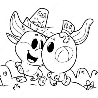 Vlad And Niki Fun Activities Coloring Page 20762-16702