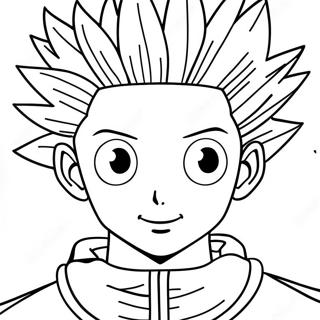 Hunter X Hunter Coloring Page 20771-16708