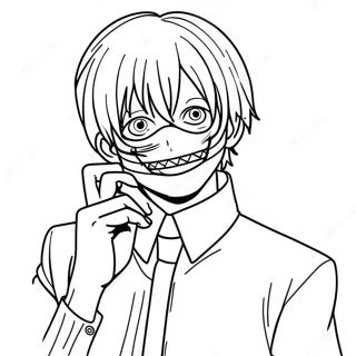 Tokyo Ghoul Coloring Pages