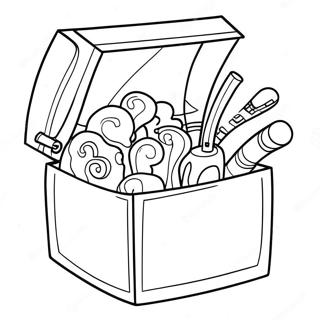 Funny Sticky Lankybox Coloring Page 20862-16786