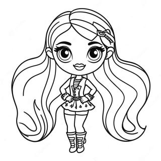 Fashion Bratz Coloring Page 20871-16791