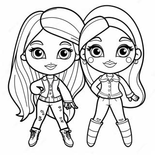 Fashion Bratz Coloring Page 20871-16792