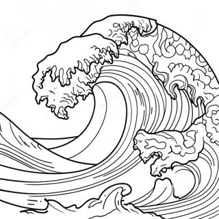 Tsunami Coloring Page 20911-16822