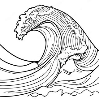 Tsunami Coloring Page 20911-16824