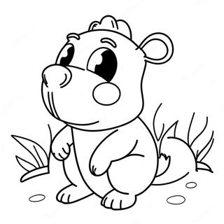 Funny Sarcastic Animal Coloring Page 2092-1718