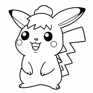 Christmas Pikachu Coloring Page 20931-16838