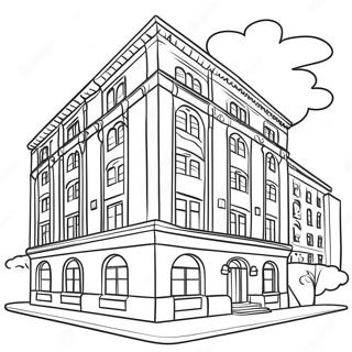 Building Coloring Pages