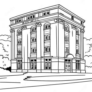 Building Coloring Page 20991-16883