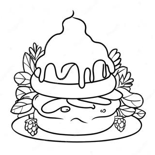 Ihop Logo Coloring Page 21021-16908