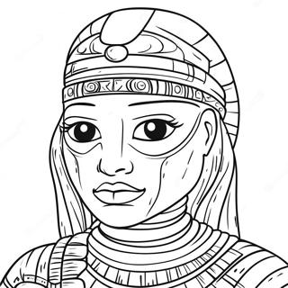 Mummy Coloring Page 21061-16939