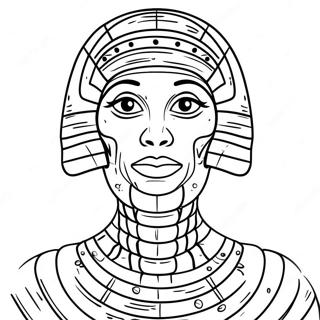 Mummy Coloring Page 21061-16940