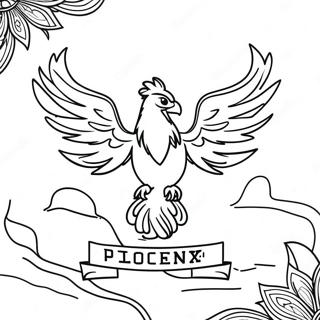 Phoenix Suns Logo Coloring Page 21111-16977