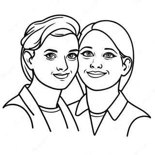 Lesbian Coloring Pages