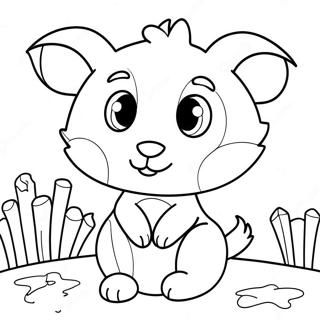 Fun Digital Coloring Pages With Animals 21152-17010