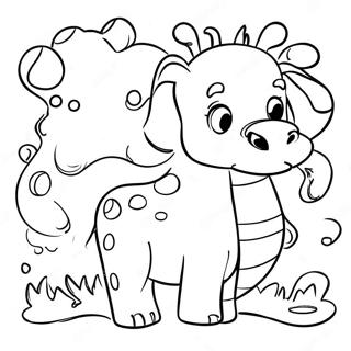 Fun Digital Coloring Pages With Animals 21152-17011