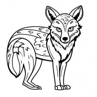 Coyote Coloring Page 21161-17016