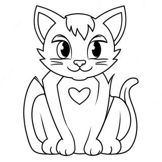 Cat Noir Coloring Pages