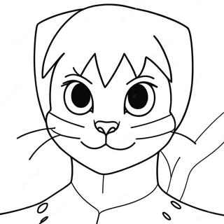 Cat Noir Coloring Page 21181-17034