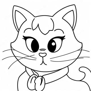 Adventurous Cat Noir Coloring Page 21182-17037