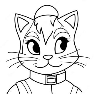 Adventurous Cat Noir Coloring Page 21182-17038