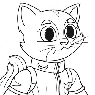 Adventurous Cat Noir Coloring Page 21182-17039