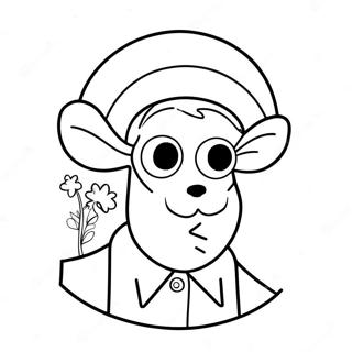 Line Art Coloring Page For Kids 21201-17056