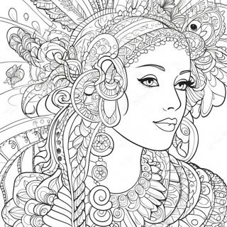 Line Art Coloring Pages