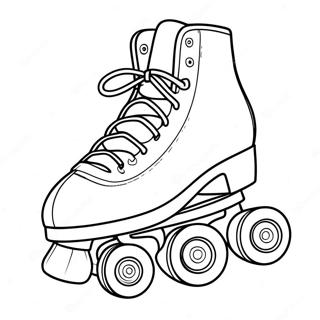 Roller Skate Coloring Page 21221-17069