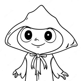 Creepy Little Nightmares Character Coloring Page 21282-17113