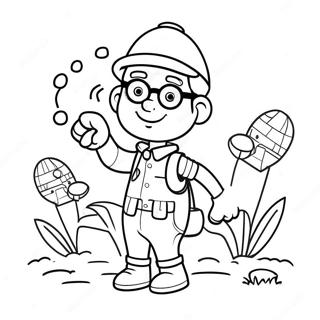 Wally Darling In A Colorful Adventure Coloring Page 21322-17146