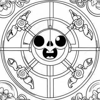 Resident Evil Logo Coloring Page 21341-17167