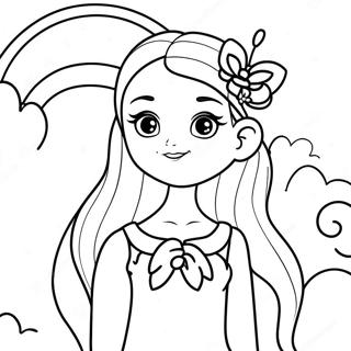 Rainbow High Bella Coloring Pages